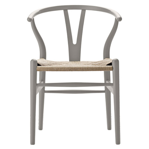 ch24 wishbone chair soft colors by Hans Wegner for Carl Hansen & Son