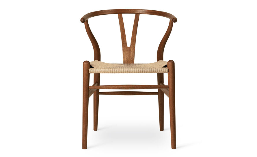 ch24 wishbone chair -  wood