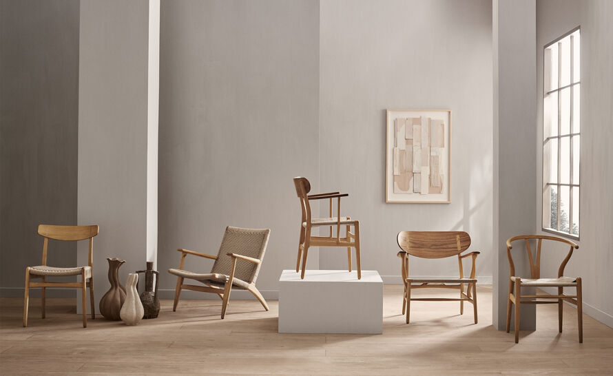 CH25 Easy Chair by Hans Wegner for Carl Hansen & Son | hive