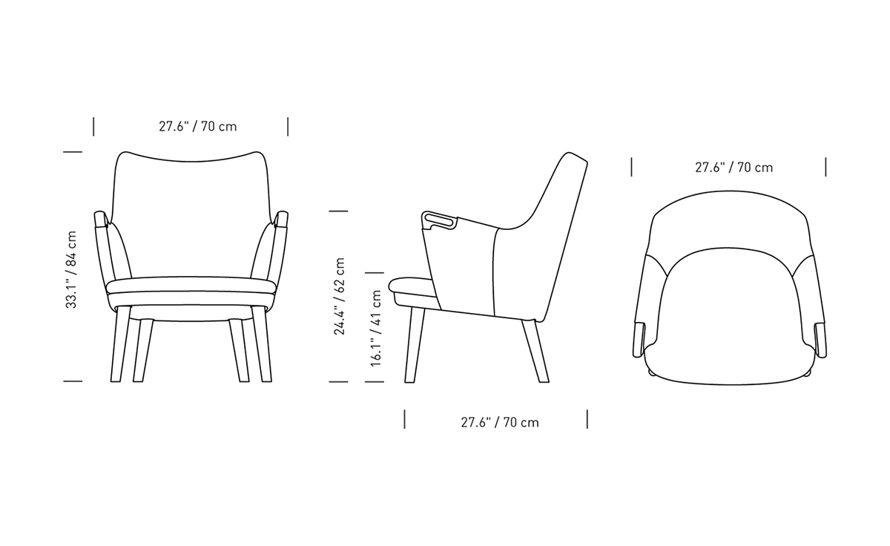 Ch71 lounge online chair