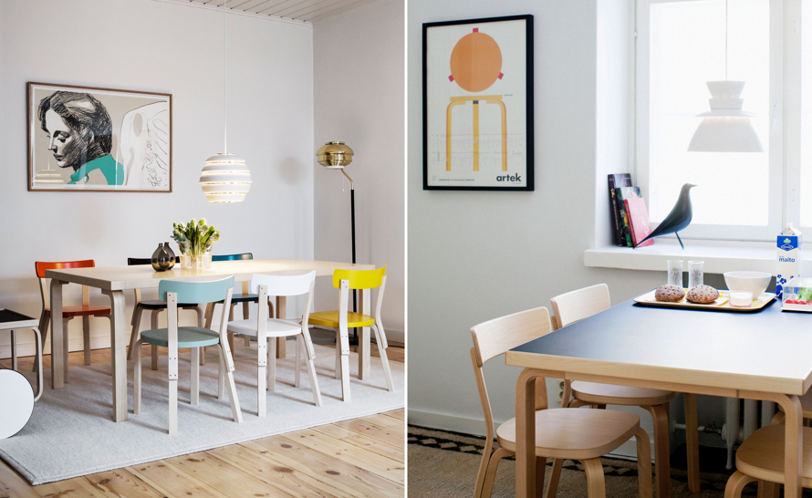 VITRA ヴィトラ Artek CHAIR69 Artek Alvar Aalto - 69 Chair - Seat & Backrest Lacquered - Artek