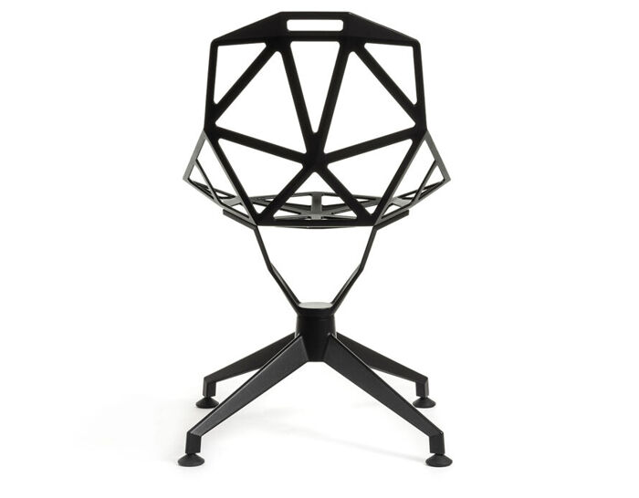 Chair One with 4 star base by Konstatin Grcic for Magis | hive
