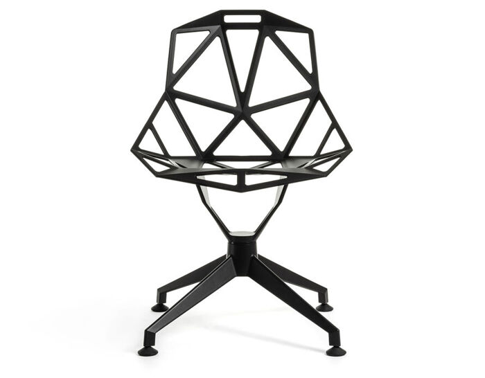 magis chair one with 4 star base
