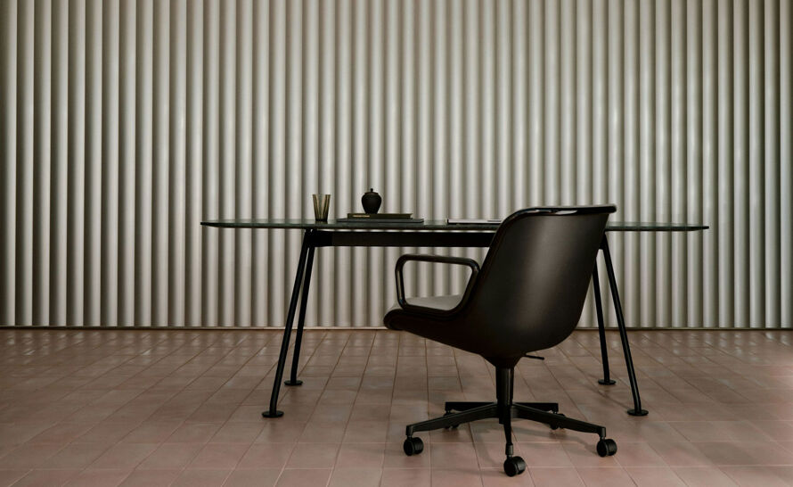 Pollock Executive Conference Armless Chair by Charles Pollock Executive Conference Armless Chair by Charles