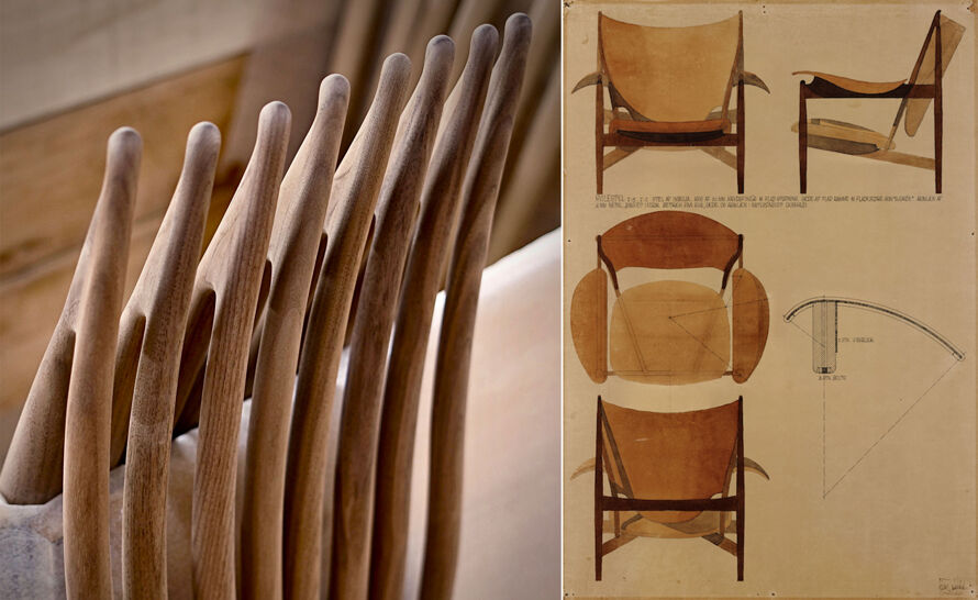 Chieftain Chair by Finn Juhl from House of Finn Juhl hive