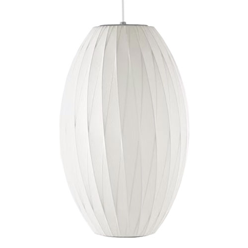 nelson bubble lamp crisscross cigar by George Nelson for Herman Miller