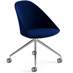 cila fully upholstered chair with trestle base - Altherr & Molina Lievore - arper