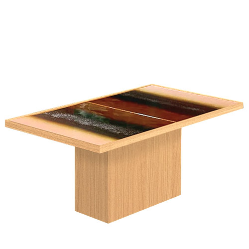 clay low table by Zanellato/Bortotto for Moroso
