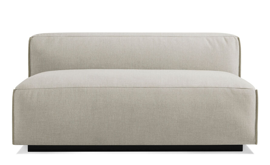 cleon armless sofa