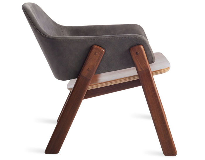 Clutch Leather Lounge Chair by Blu Dot hive