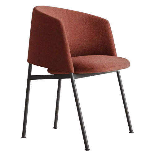 collar dining chair by Niels Bendtsen for Bensen