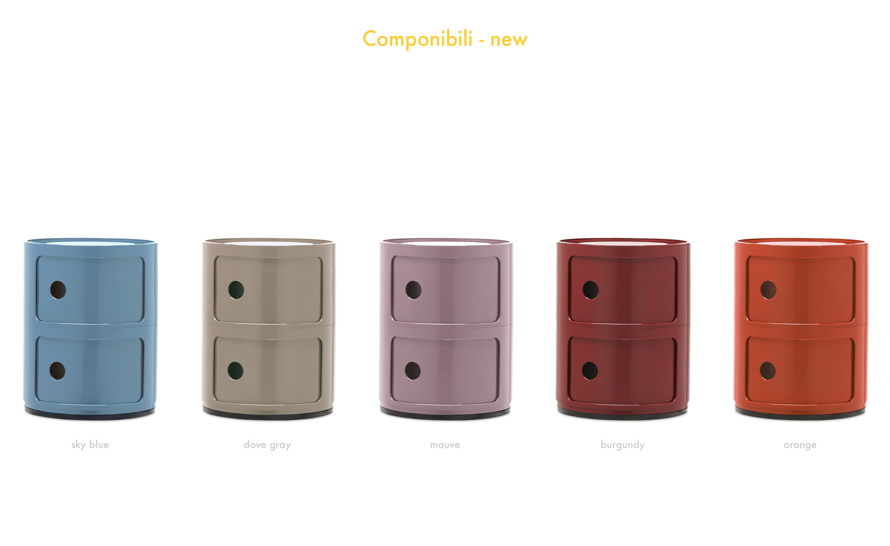 Kartell COMPONIBILI カルテル イームズ componibili-kartell-storage-