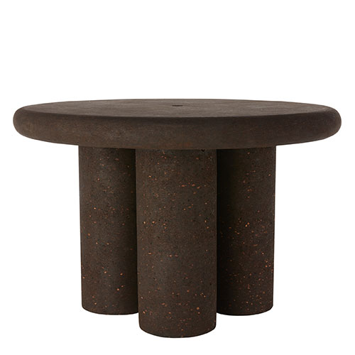 cork dining table round by Tom Dixon for Tom Dixon