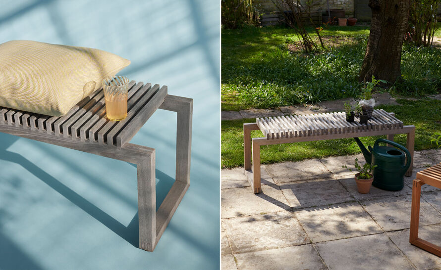 Cutter Bench by Niels Hvass for Skagerak by Fritz Hansen | hive