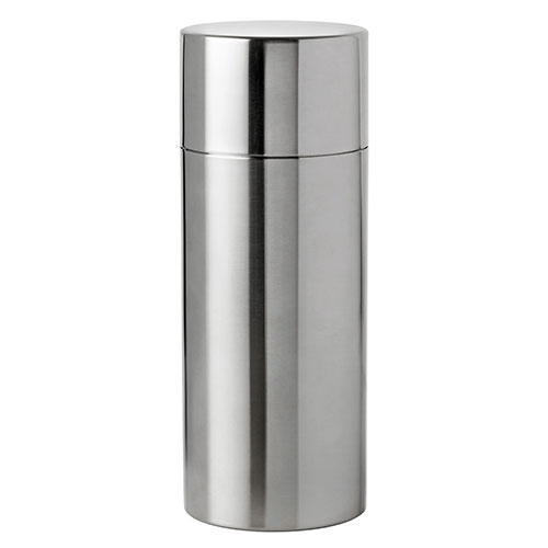 cylinda line cocktail shaker by Arne Jacobsen for stelton