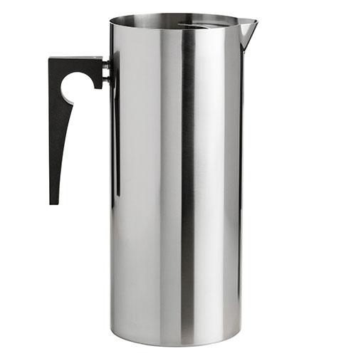cylinda line serving jug with ice lip by Arne Jacobsen for stelton