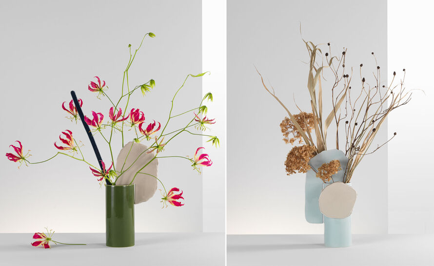 ヴァース デクパージュ バー Ronan & Erwan Bouroullec Découpage Vase Barre by Ronan & Erwan Bouroullec for Vitra