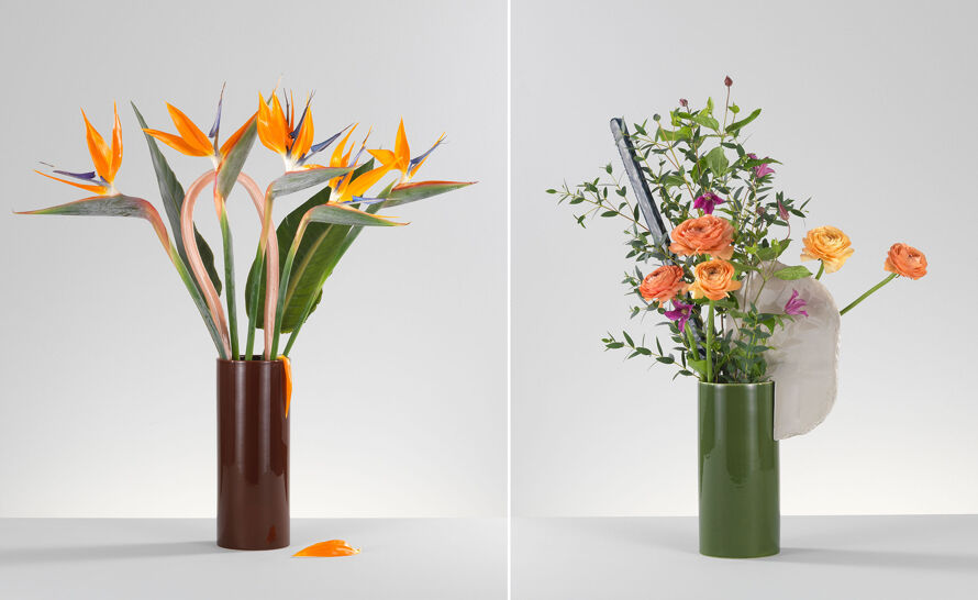ヴァース デクパージュ バー Ronan & Erwan Bouroullec Découpage Vase Barre by Ronan & Erwan Bouroullec for Vitra | hive
