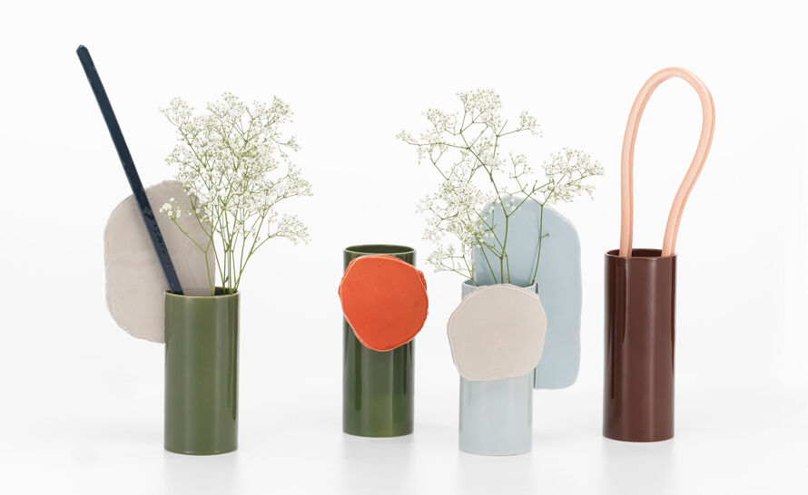Découpage Vase Disque by Ronan & Erwan Bouroullec for Vitra | hive