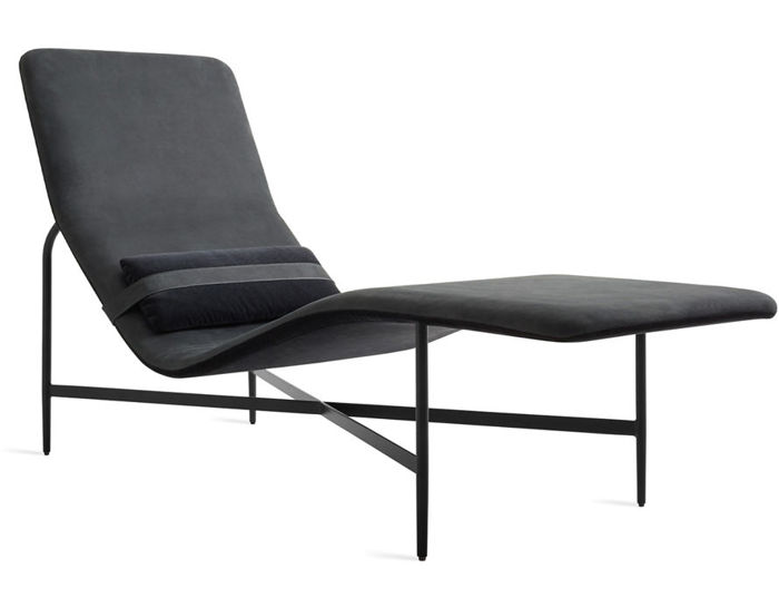deep thoughts leather chaise lounge