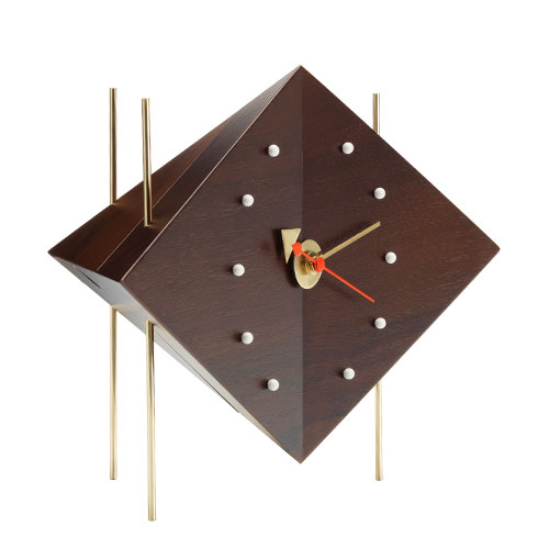 nelson diamond clock by George Nelson for Vitra.