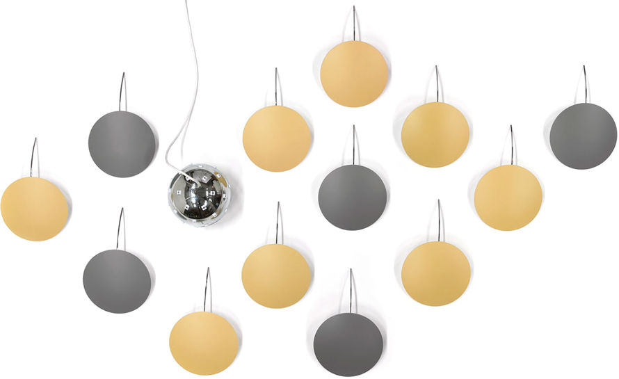 希少　Mathieu Mategot マシューマテゴ Discoco Suspension Light by Christophe Mathieu for Marset | hive