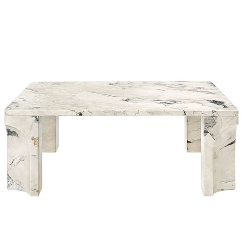 doric coffee table by GamFratesi for GUBI