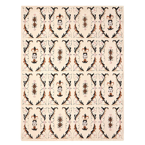 dreams medieval faces rug for GAN