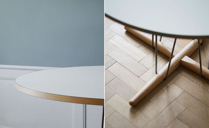 E020 Embrace Table by Eoos for Carl Hansen & son | hive