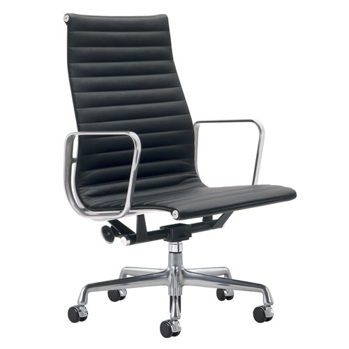 eames  aluminum group chair by Eames for Herman Miller