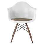 eames® dowel base armchair with seat pad - Eames - Herman Miller
