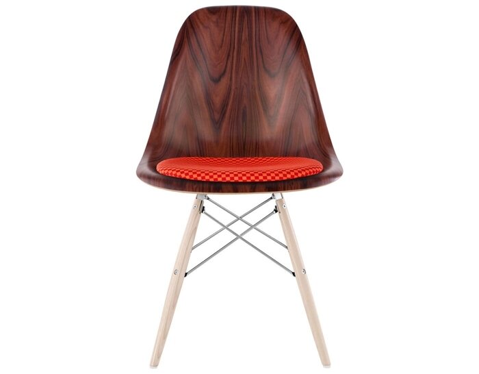 Eames Dowel Base Molded Wood Side Chair for Herman Miller | hive