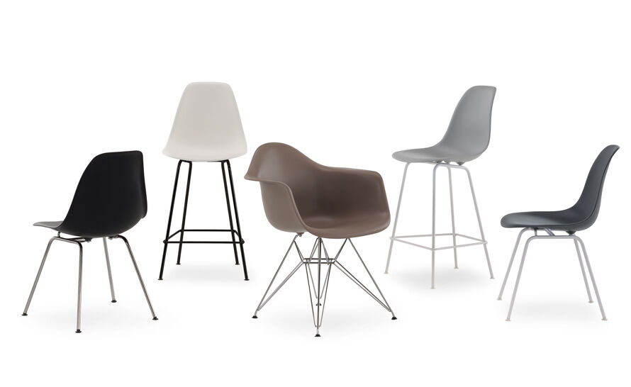 Eames Upholstered Molded Plastic Task Armchair – Herman Miller Store