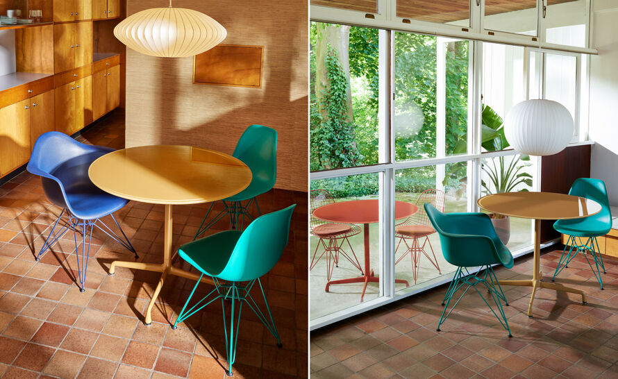 Eames molded plastic armchair, Herman Miller X HAY | hive