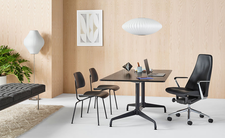 eames® rectangular table hive