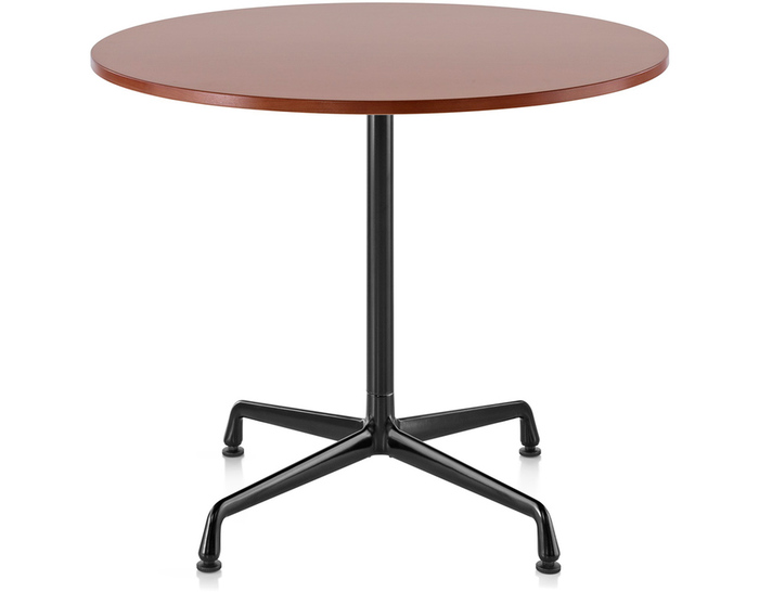 eames+small+round+table+with+veneer+top+%26+edge