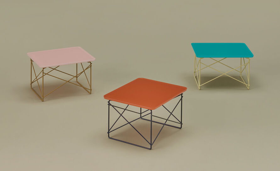 ◇Herman Miller | Eames | Wire/Base Table Herman Miller Eames Wire Base Low Table