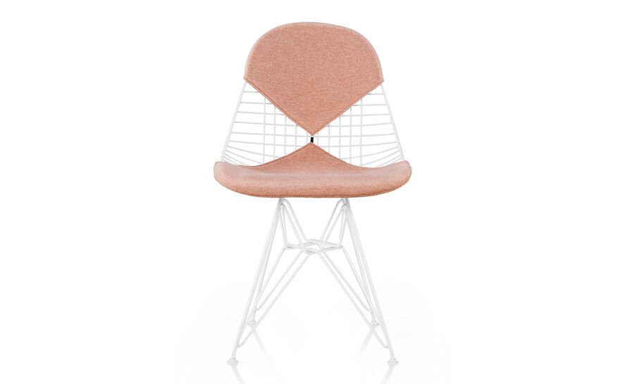 eames® wire chair with bikini pad
