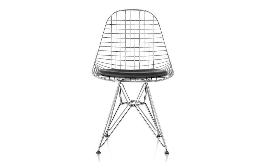 eames wire chair with wire base