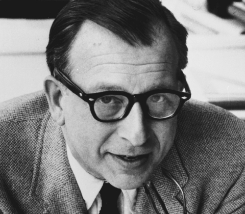 A portrait of Eero Saarinen
