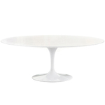 saarinen oval outdoor table by Eero Saarinen for Knoll