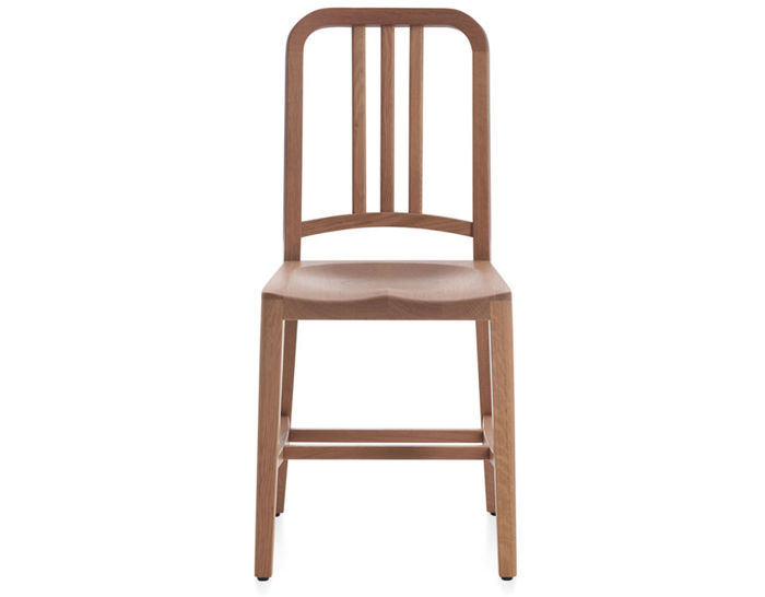 emeco navy wood chair