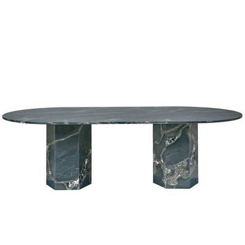 epic elliptical dining table by GamFratesi for GUBI