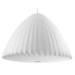 nelson extra large bell bubble lamp by George Nelson for Herman Miller
