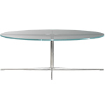 facet round coffee table  - Bernhardt Design