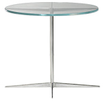 facet round side table for Bernhardt Design