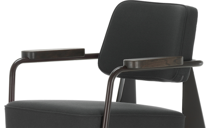 Dan Dertig Malawi fauteuil direction chair by jean prouve for vitra | hive