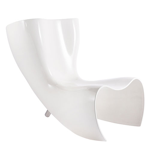 felt chair by Marc Newson for Cappellini