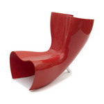 felt chair by Marc Newson for Cappellini