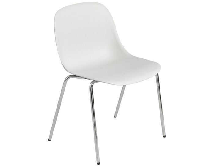 fiber side chair with a-base